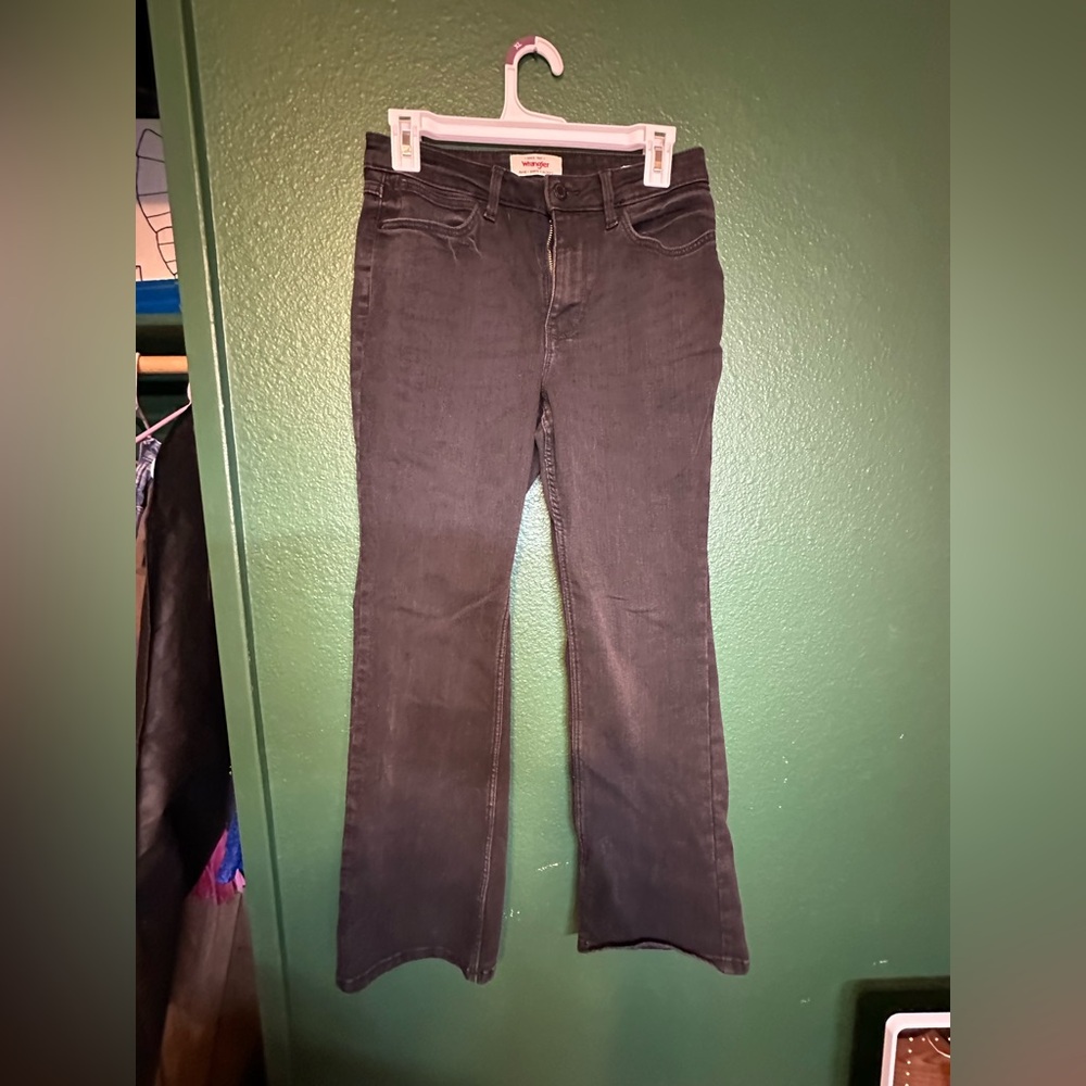 Wrangler Women's Black Boot Cut Jeans 6x30